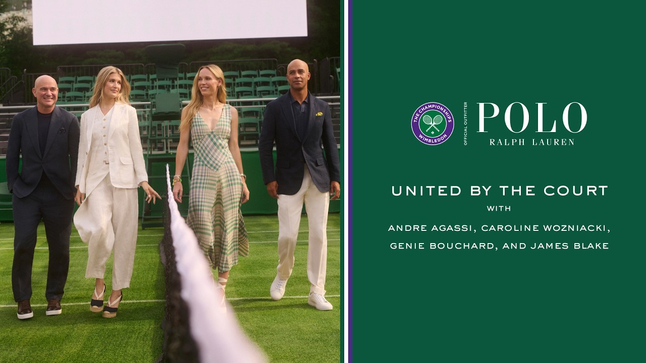 RALPH LAUREN | Polo Ralph Lauren | United by the Game with Andre Agassi and Caroline Wozniacki