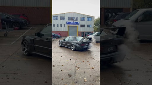 Asked the Owner to Rev His Widebody Mercedes 190E… 🔊🔥