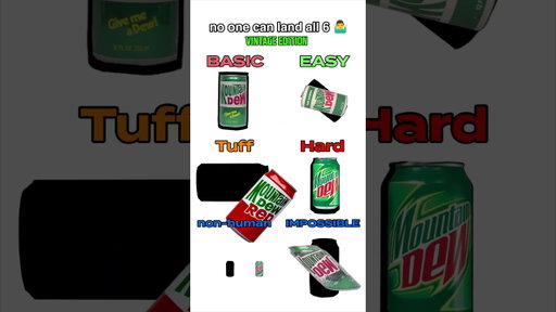 🚨Vintage alert🚨 land all 6 and you win #mountaindew #game #challenge