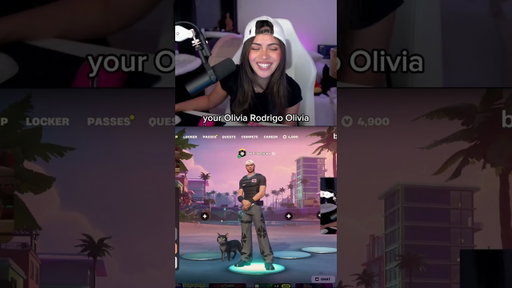 Fortnite cosplays too good 😭 Olivia Rodrigo to Mongraal