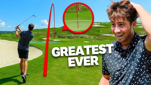 The Greatest Golf Shot Of My Life!