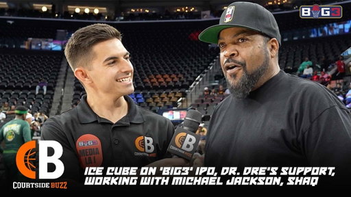 Ice Cube on the 'BIG3's' upcoming IPO, Dr. Dre's support & working with Michael Jackson