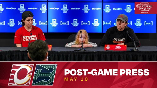 May 10, 2026 | BOS at OTT | Game 4 | Ottawa Charge Post Game Press
