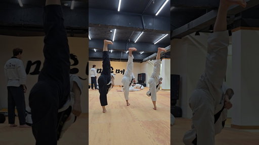 하늘옆차기 #한솔 #연진 #지현
