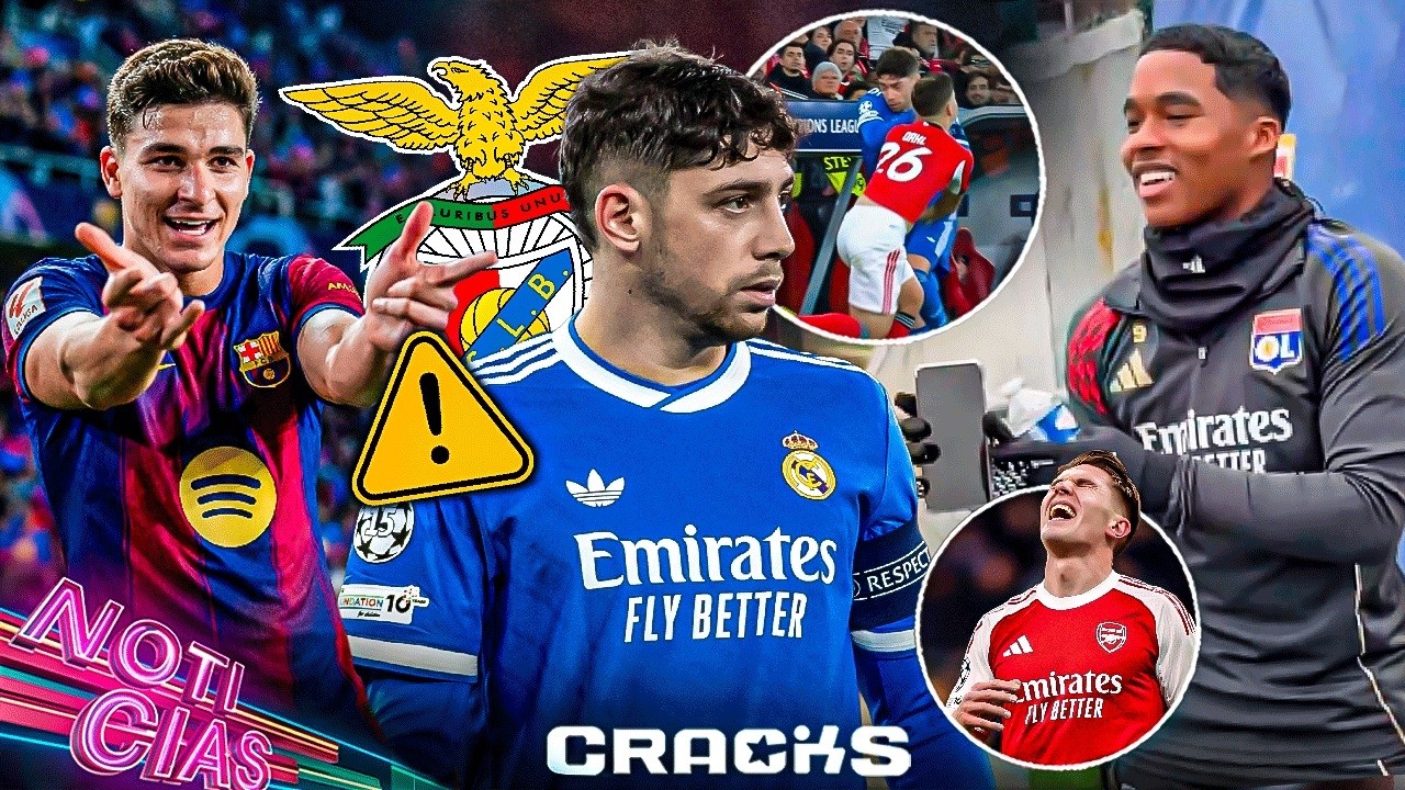 Benfica denuncia a Fede | “Julián irá al Barça” | ¡Endrick ‘multa’ a compañeros! | Arsenal se cae