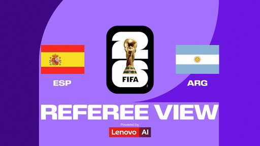 Spain beats Argentina to win World Cup | Ref's POV | Powered by Lenovo