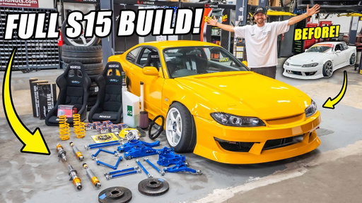 Building a Nissan S15 Silvia! [Full Transformation]