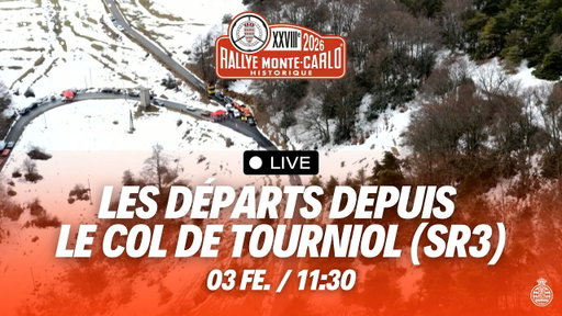 🔴 EN DIRECT – Col de Tourniol (SR3) | Rallye Monte-Carlo Historique 2026