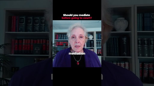 Mediation vs. Court: Which one saves you more money? 💰⚖️ #familylaw #attorneytips