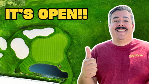 Our $300k putting green is FINALLY open