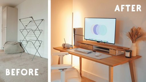 The Ultimate Calm & Cosy Workspace: Building My Sister Her Dream Desk Setup!