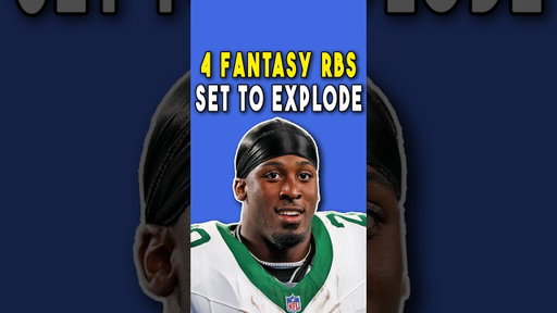 4 Running Backs Who Are About to EXPLODE in Fantasy Football