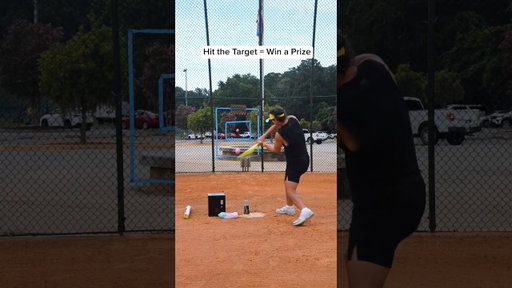 If I hit the target, I giveaway a Platecrate #baseball