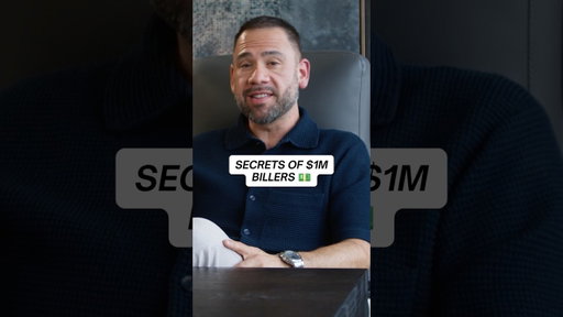 Every $1,000,000 biller shares these 3 traits. 💵I