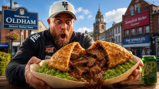 I Tried Battered Rag Pudding in Oldham!