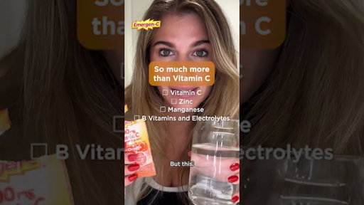 🧡 Emergen-C is so much more than Vitamin C @emergenc #emergenc