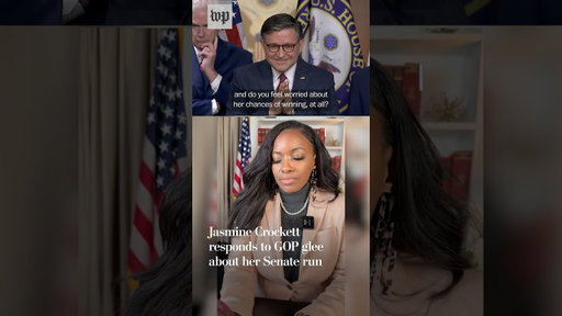 Jasmine Crockett responds to GOP glee about her Senate run