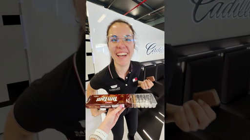 Cadillac Formula 1® Team Crew Tries Tim Tams