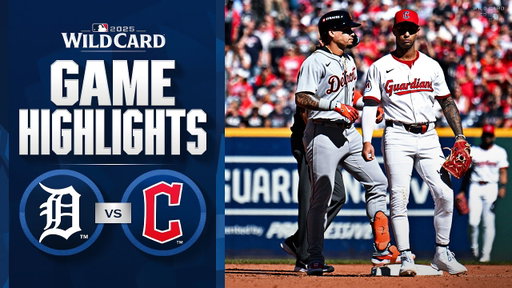 Tigers vs. Guardians AL Wild Card Game 2 Highlights (10/01/25) | MLB Highlights