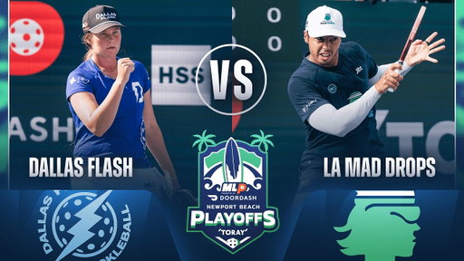 Dallas Flash vs LA Mad Drops - Match 1 at 2026 MLP Newport Beach Playoffs - Day 1