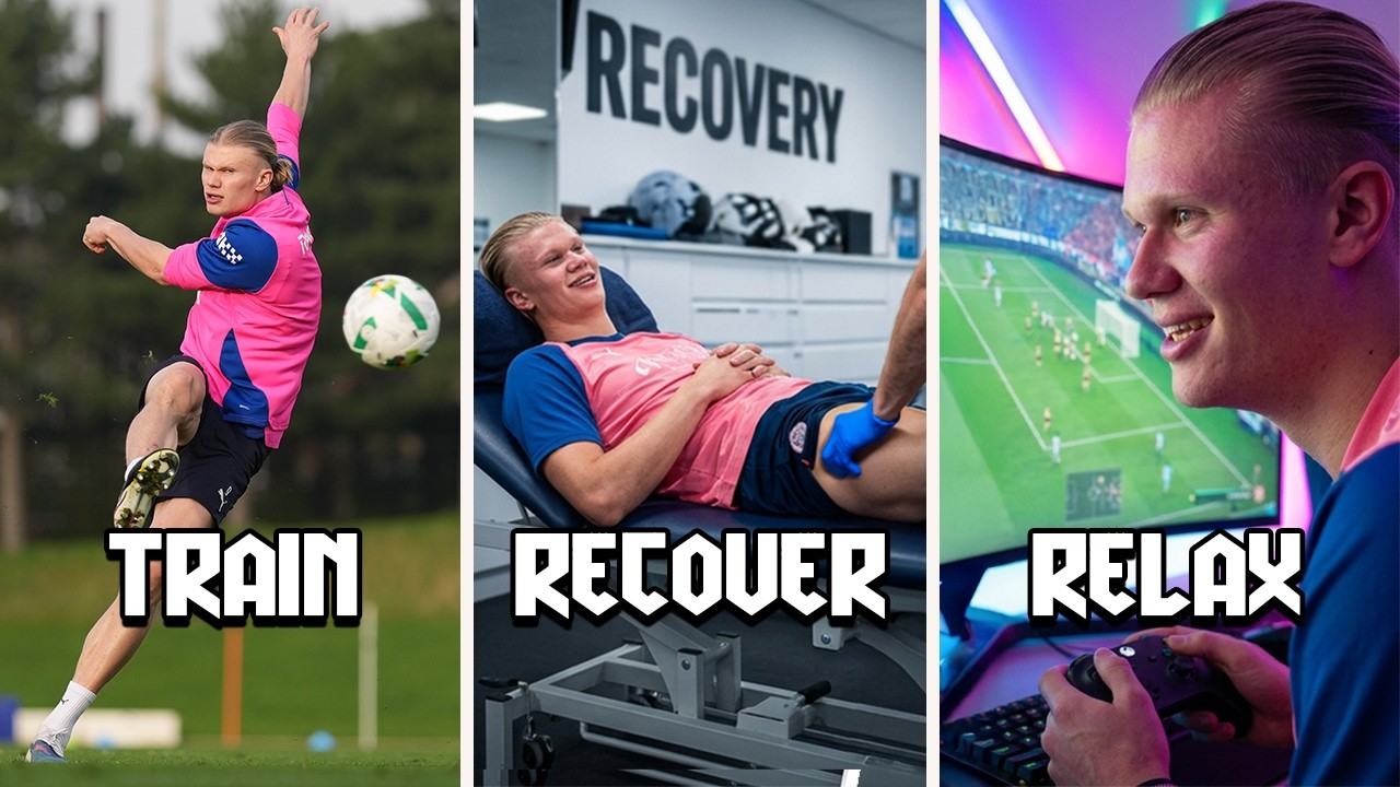 Day in the Life of a Pro Footballer | Erling Haaland