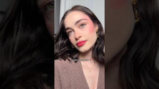 cranberry glam for the cozy szn🍷✨