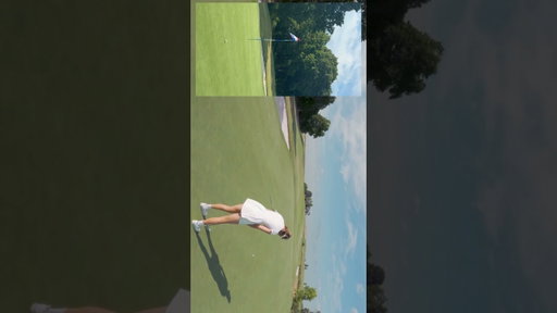 i really do apologize if youre watching from your tv😂@thegrint_golf my secret weapon at new courses