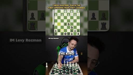 Gotham Chess EXPLAINS the FIRST CHESS TRAP He LEARNED