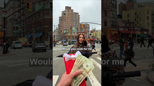 Paying strangers to cook for me in New York ft. @FellowProducts  #cookforme #cooking #newyork