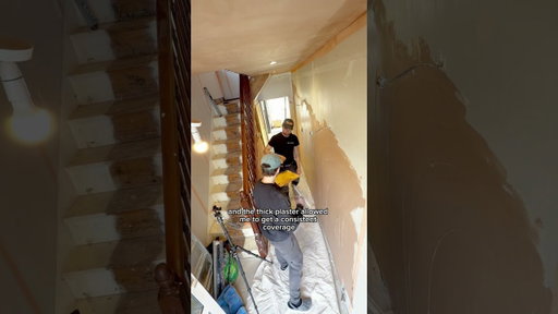 The fastest plasterer on social media 🤩 #plastering #homeimprovement #homerenovation