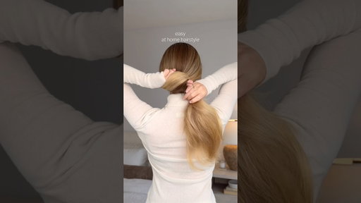 easy at home hairstyle idea ❤️