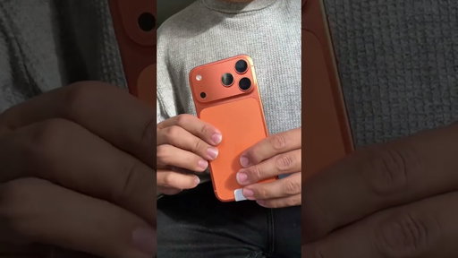 Cosmic Orange 🍊 iPhone 17 Pro Max #iphone #iphonephotography #tech #techreview #techtoktips