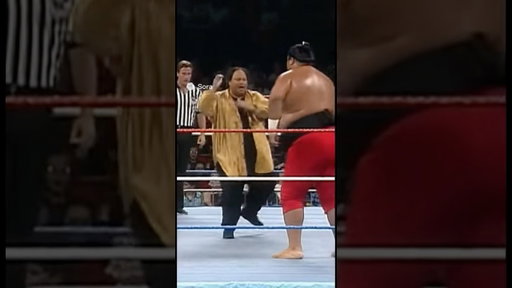 Nusrat Fateh Ali Khan vs Yokazuna in the mid 90s!
