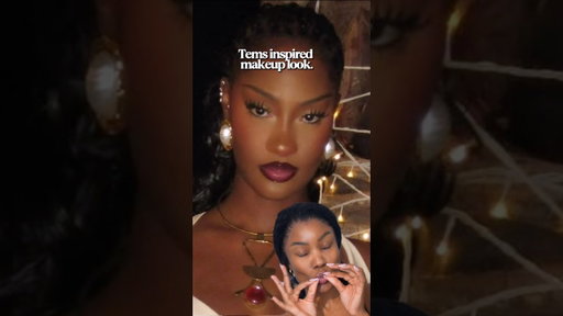 Tems inspired makeup look! 😍😍