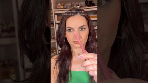 How to sharpen your Fenty lip liners #shorts