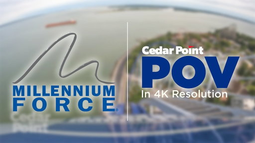 Millennium Force - Official POV in 4K