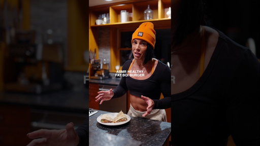 HEALTHY FAT BOI BURGER 🍔 HIGH-PROTEIN RECIPE THAT ACTUALLY SLAPS