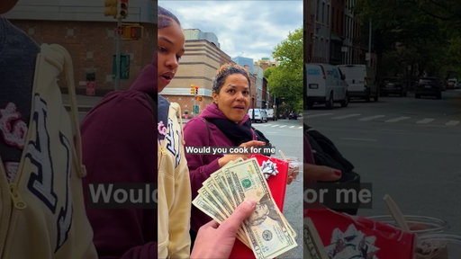 Paying strangers $100 to cook… then 10xing it ft.@daily_harvest #dailyharvest #cooking #newyork