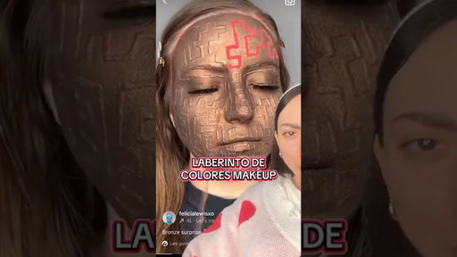LABERINTO de COLORES MAQUILLAJE | Cande Copello