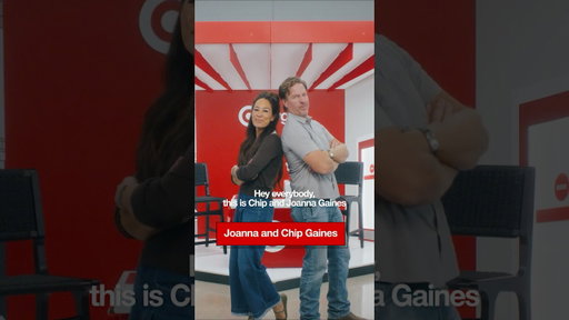 Chip & Joanna Gaines take on  #TinyTarget #shorts