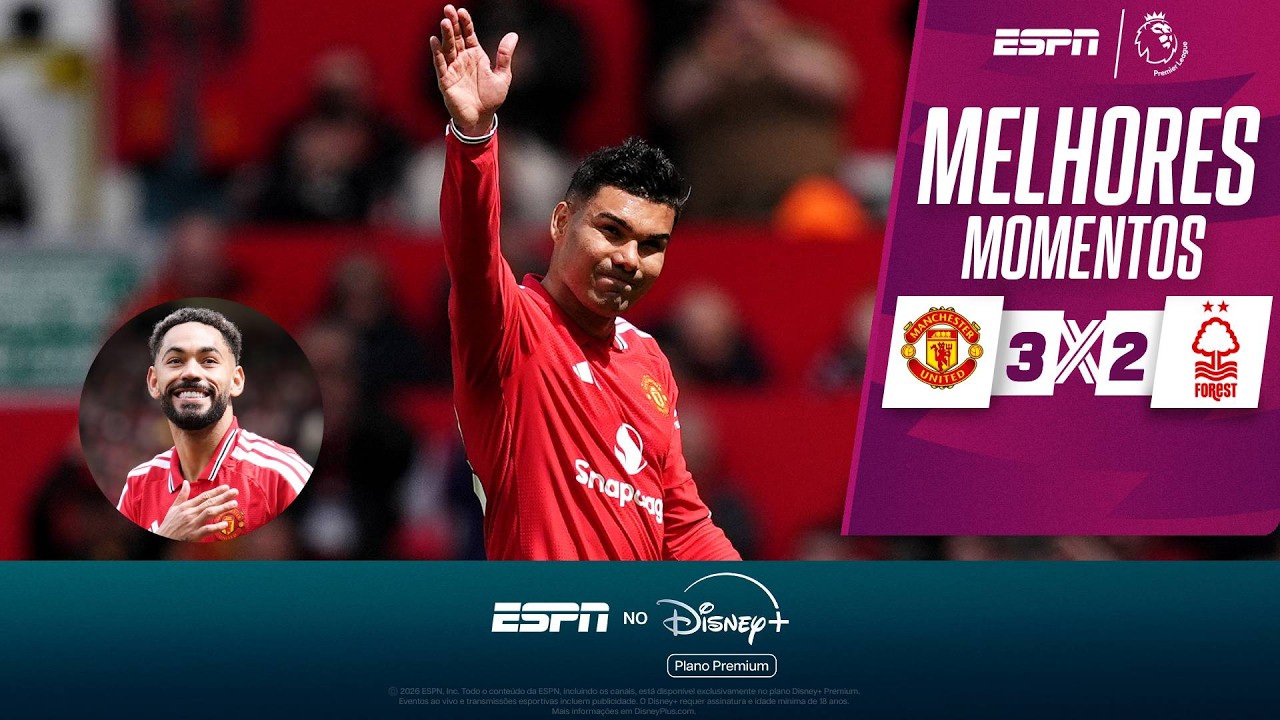 NO ADEUS DE CASEMIRO A OLD TRAFFORD, MATHEUS CUNHA FAZ GOL POLÊMICO, E MANCHESTER UNITED BATE FOREST