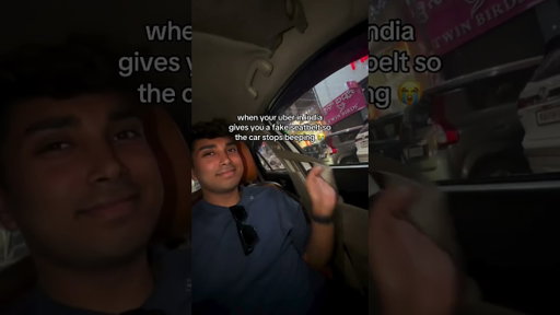 like no thank you I’ll just wear my seatbelt 🤠🇮🇳 #india #travelvlog #cars #newjersey #bangalore