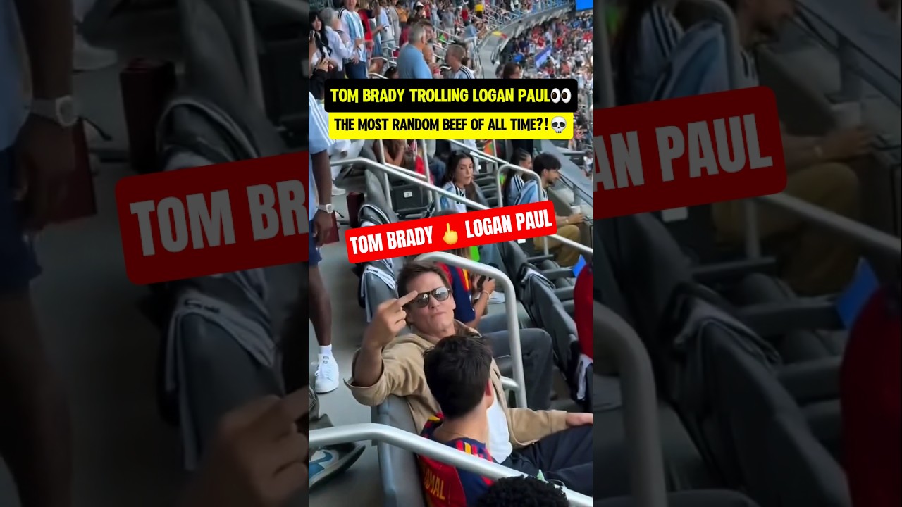 WHY does Tom Brady HATE Logan?👀