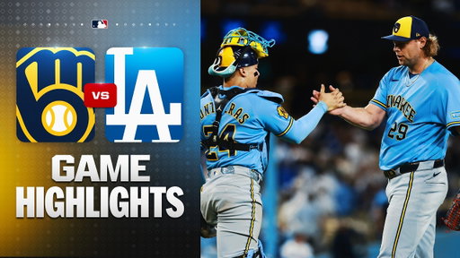 Brewers vs. Dodgers Game Highlights (8/13/26) | MLB Highlights