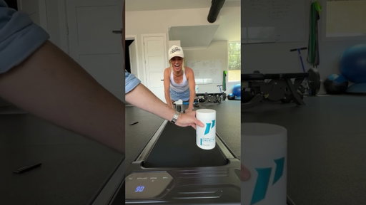 This treadmill turned into a boss fight 😅 #1stPhorm #GymComedy #FunnyShorts