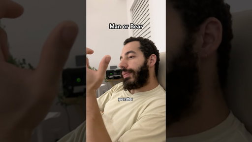 Man or bear
