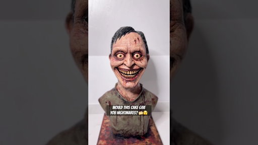 This CAKE is terrifying 🍰😱 #horror #cake #scary #cakedecorating