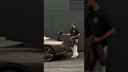 Taking out the Bentley Continental GTC 👌 #Bentley #ASMR #BentleyGT #lifestyle
