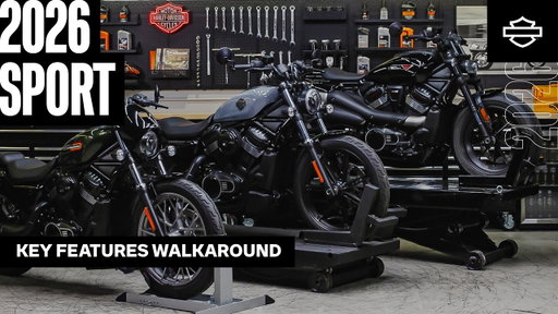2026 Harley-Davidson Sport Lineup | Key Features Walkaround