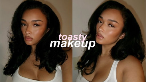 toasty fall makeup tutorial for beginners 🤍✨